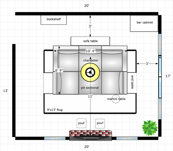 Arhaus Pit Sectional Living Room Inspiration The Look)