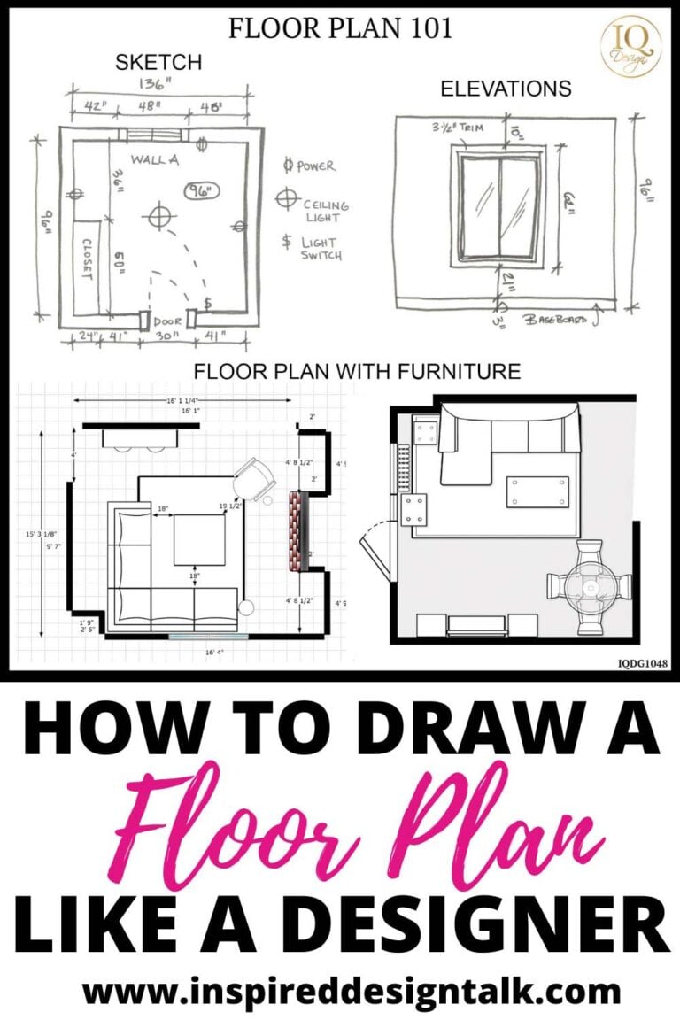 How to Draw a Floor Plan for Interior Design (Easy Guide + Tools)