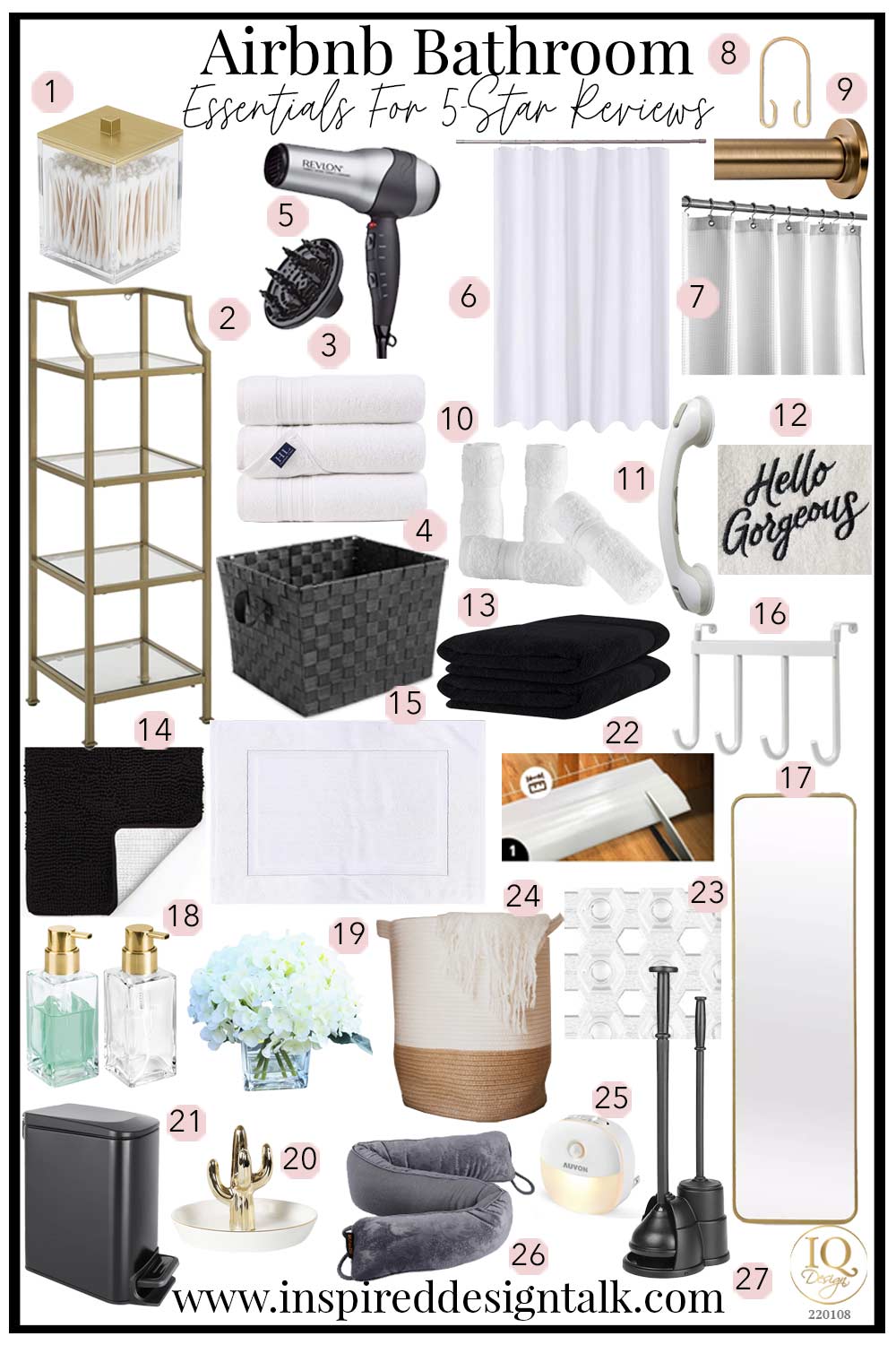 27 Airbnb Bathroom Essentials (Ultimate Guide) For Great Reviews