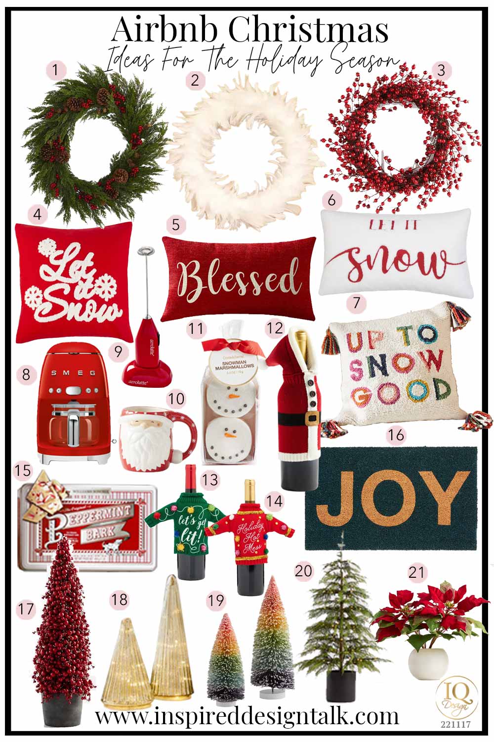 Airbnb Christmas Decor Ideas Guests Will Love • Inspired Design Talk