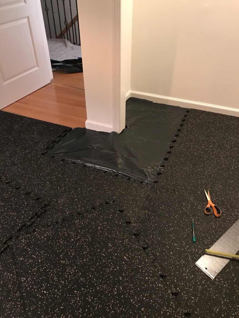How to Install Rubber Gym Flooring (9 Simple DIY Steps)