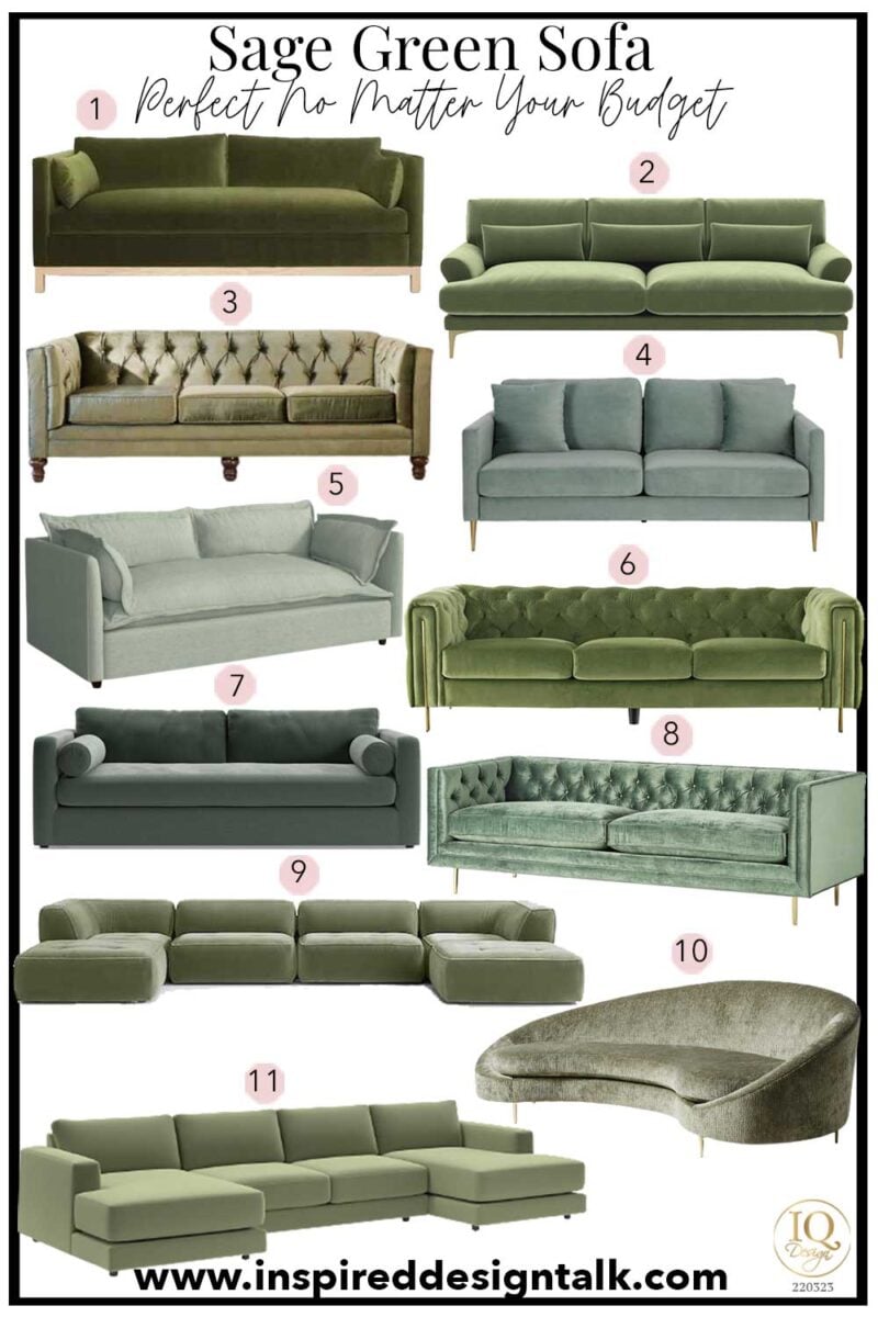 11 Sage Green Couch Ideas For Your Living Room Design