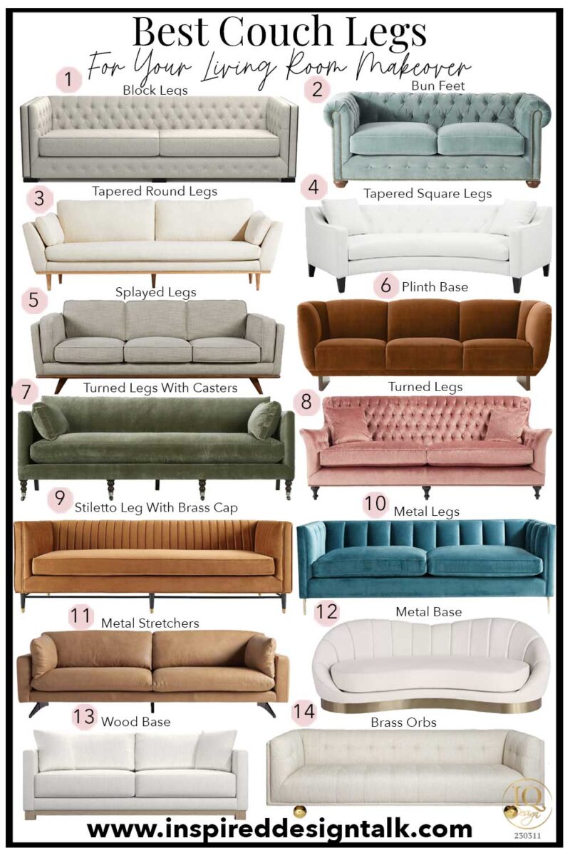 Best Couch Legs to Instantly Upgrade Your Sofa Style
