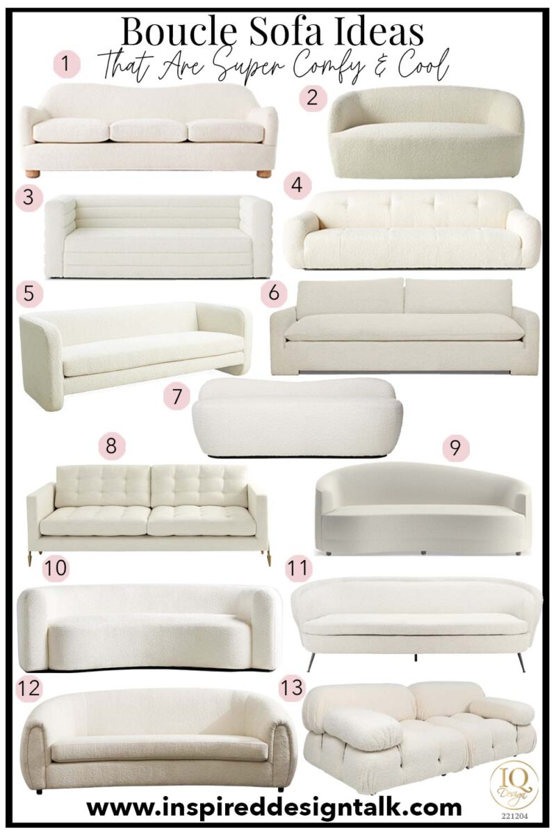 Boucle Furniture Ideas You Can Shop Online (Ultimate Guide)