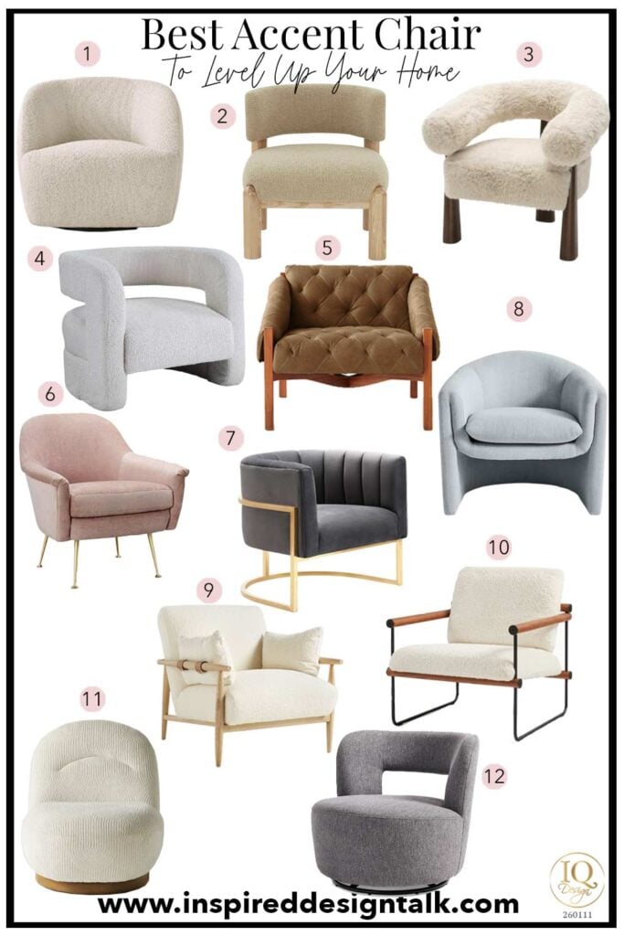 best accent chairs for small living room