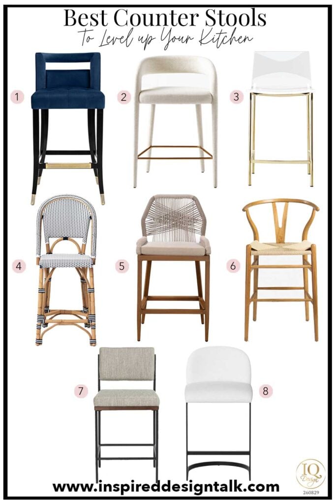 kitchen stool collage