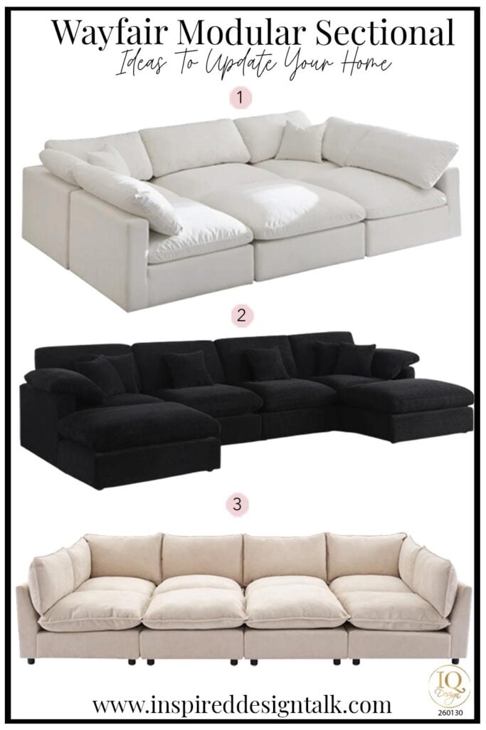 wayfair modular sectional sofa