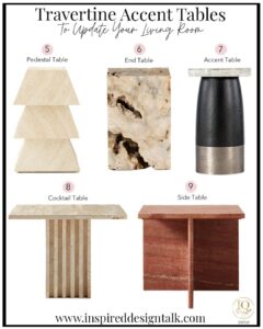 Best Travertine Furniture Ideas (Shopping List) 2025