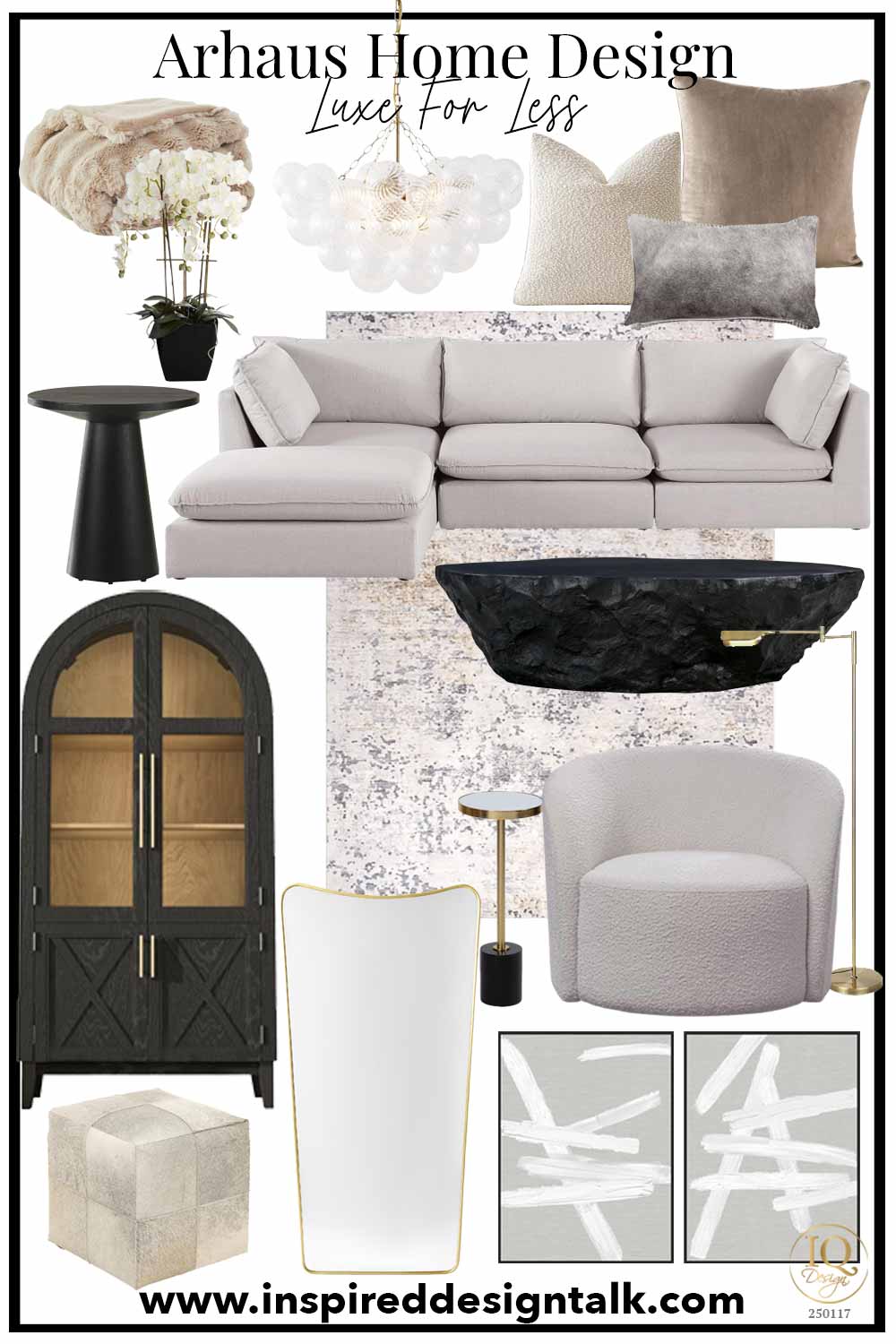 Arhaus Living Room Design Inspiration• Inspired Design Talk