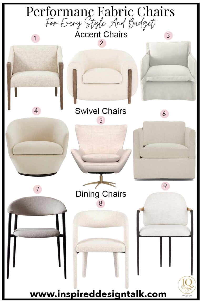 Designer Chair Performance 9 Performance Fabric Chairs That Are Stain Resistant