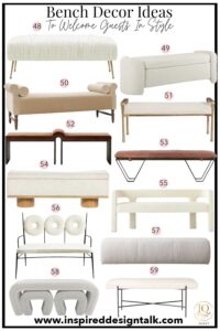 59 Stylish Bench Decor Ideas To Transform Your Cozy Home