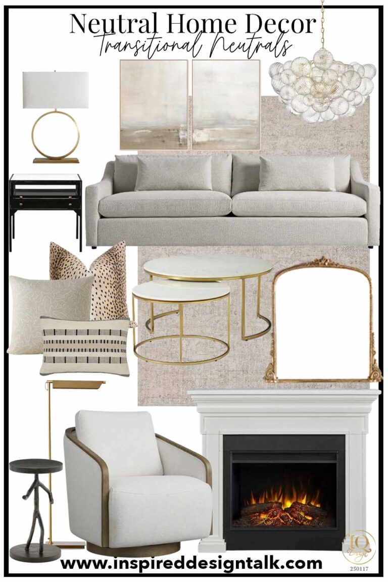 15 Affordable Transitional Home Decor Finds For A Luxe Look