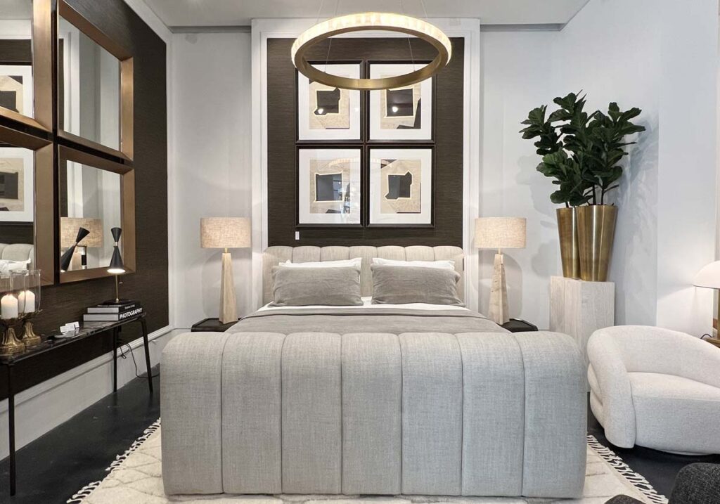 layered lighting elegant bedroom decorating ideas