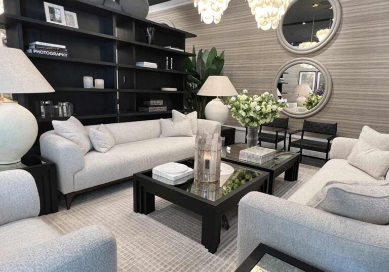 double coffee table decor ideas with flowers.