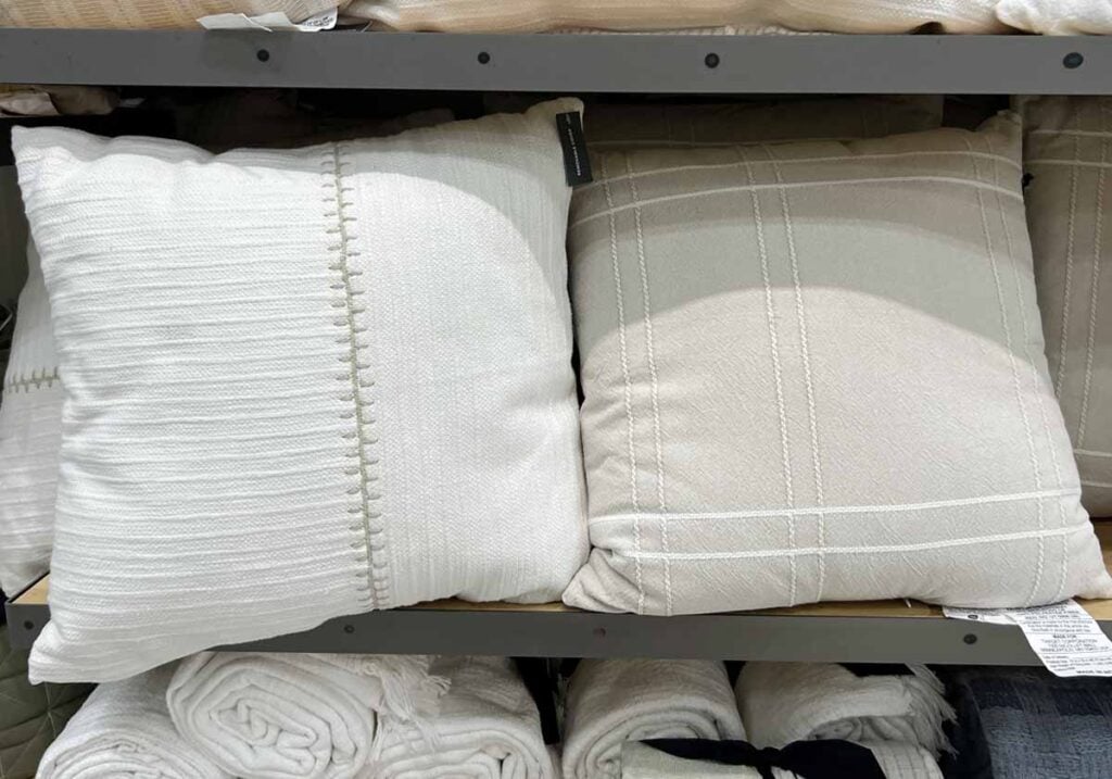 neutral pillows