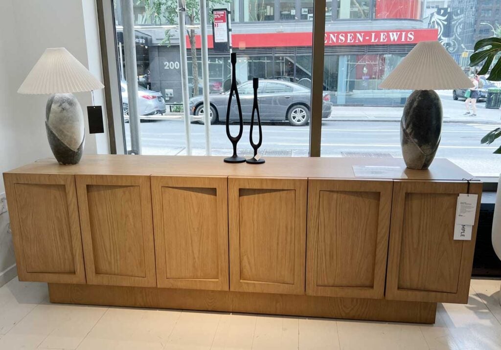 pleated table lamps