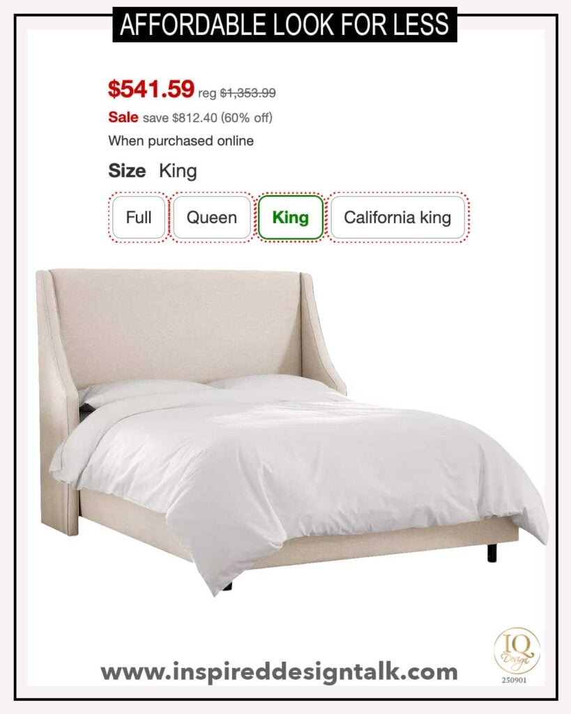 Walmart upholstered bed