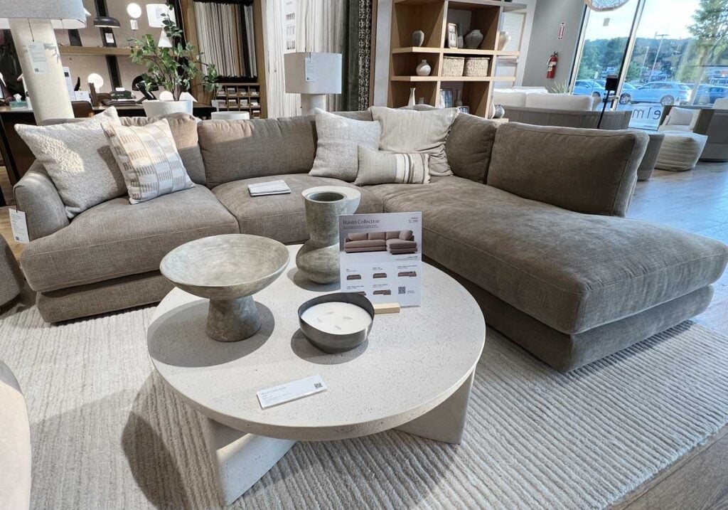 neutral sectional sofa west elm decorating ideas