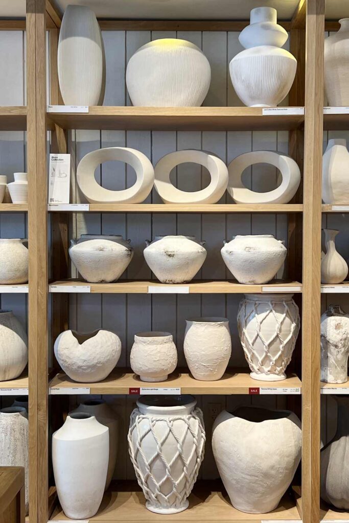 organic living room vase decor