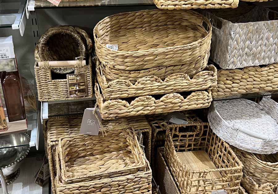 rattan scallop tray homegoods home decor