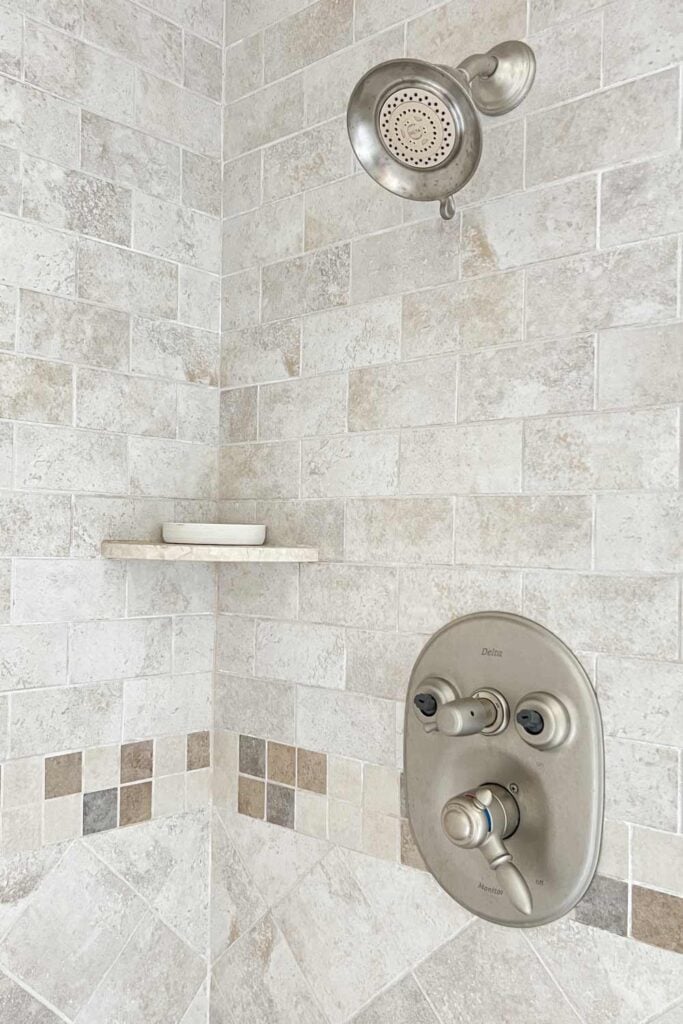 soap dish shower shelf