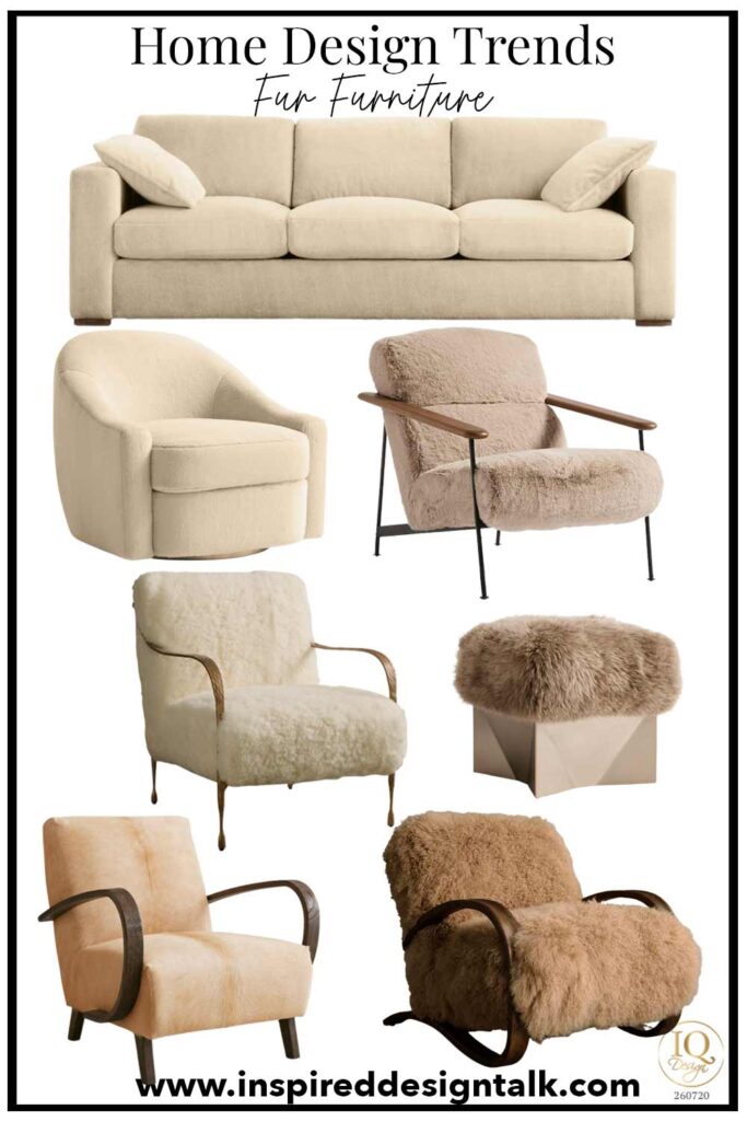 fur furniture trend