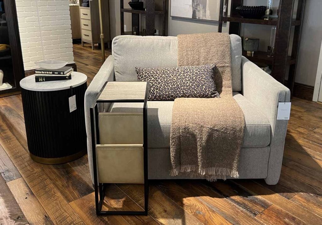 arhaus deep seat accent chair