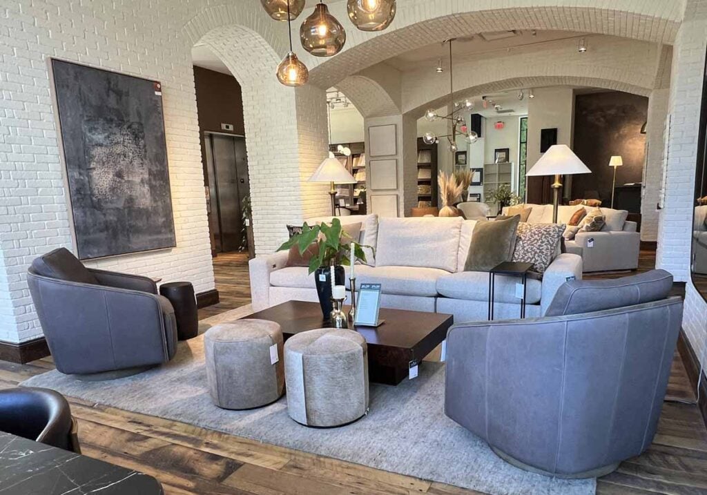 arhaus living room